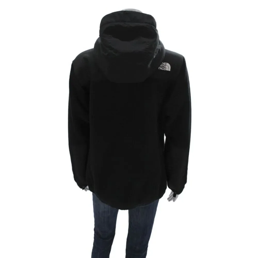 The North Face Womens Windbreaker Jacket Black High Neck Zip Size XL
